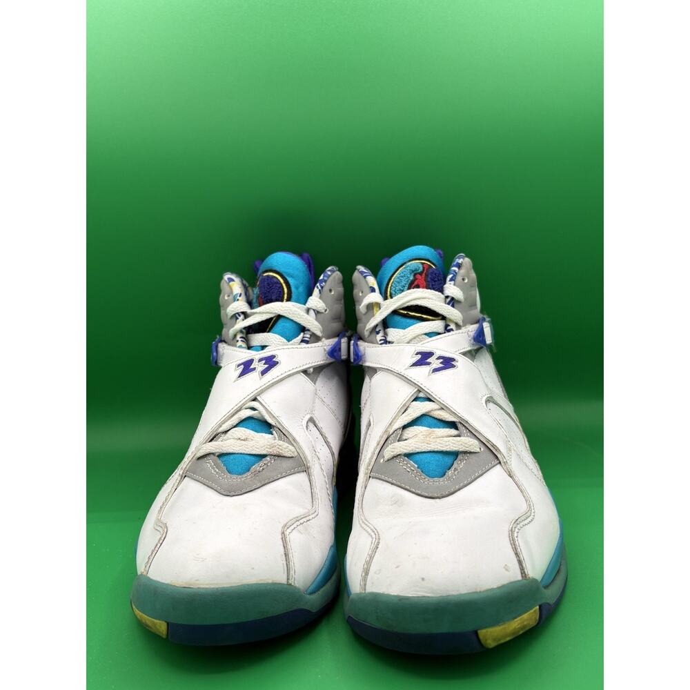 Air Jordan 8 Retro “White Aqua” Size 12 Womens/10.5 Men (316836-161) - Picture 2 of 7